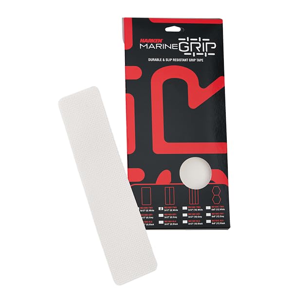 Harken Marine Grip Tape - 6 X 12 - Grey - 6 Pieces