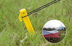 20X Heavy Duty Plastic Tent/Awning Pegs, Tent Stakes, Sand Stakes For Beach, 300Mm / 12Inch Length, Camping Caravan