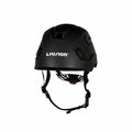 Fusion Climb Meka II Climbing and Zipline Safety Helmet, 6.25-Inch H x 10.3-Inch L x 8.25-Inch W (Black)