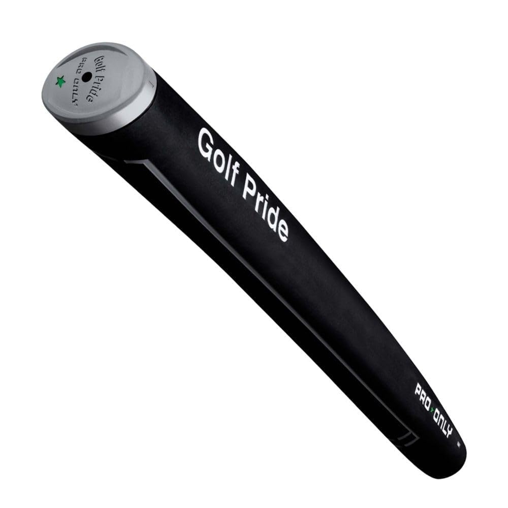 Golf Pride Pro Only Green Star 88Cc Putter Grip, Black