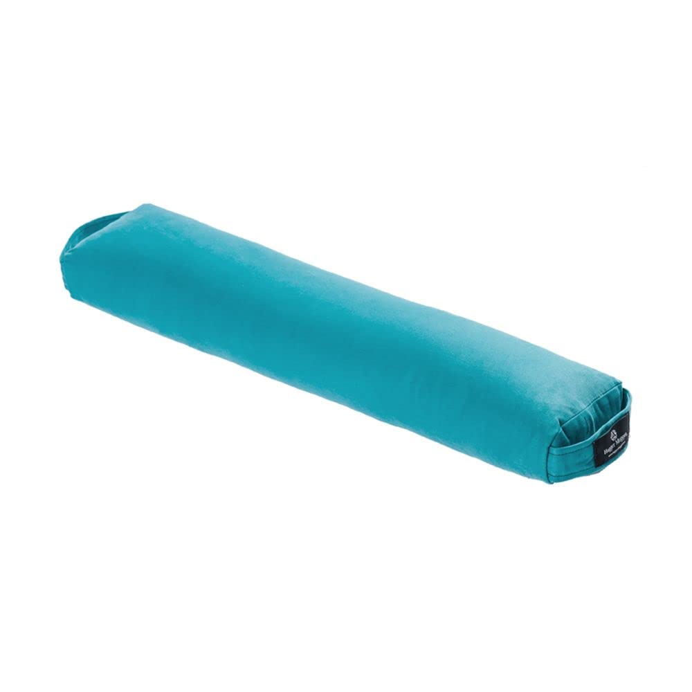 Hugger Mugger Pranayama Yoga Bolster - Olive - Very Firm, Use Under Length of Spine for Deeper Breathing or Under Ankles, Handma