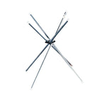 S&S Worldwide Quadpod Jr Portable Game Stand. Portable Stand Quickly Unfolds To 30'' High. Supports 24'' And Larger Games.