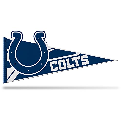 Rico Industries Nfl Football Indianapolis Colts Soft Felt Pennant - Ez To Hang - Home D  Cor (Game Room, Man Cave, Bed Room)