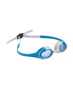 Arena Unisex Spider Kids Swim Goggles For Boys And Girls Non-Mirror Lens, Blue Gray Blue