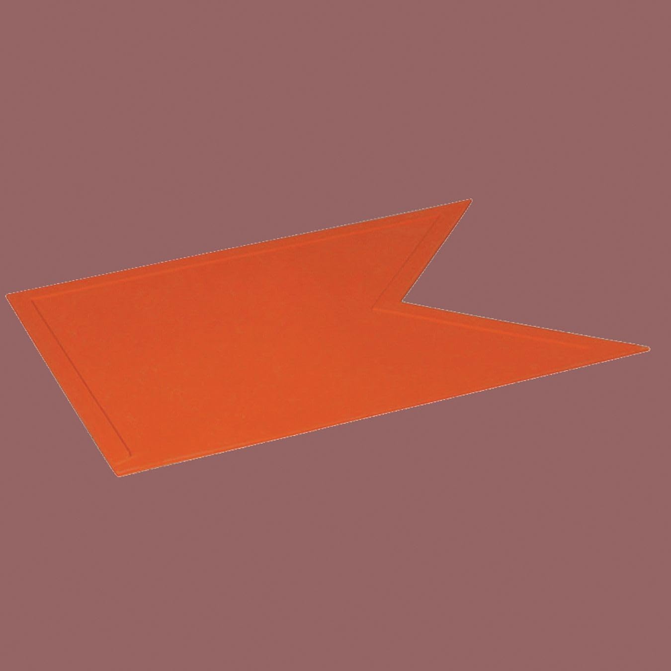 S&S Worldwide Home Plate Extension. Portable Rubber Target Creates An Automatic Strike Zone For Slow Pitch Softball Games.