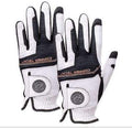Copper Tech Mens Golf Gloves ~ 2-Pack ~ Copper-Infused ~ Worn On Right Hand For The Left-Handed Golfer One Size Fit Most