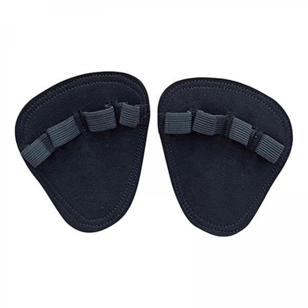 CALANDIS?6xLifting Grip Pads Sturdy Workout Gloves for Strength Training Fitness Black Microfiber | Gloves Straps & Hooks | Stre