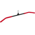 Sertt 39.37 Inch Lat Pull Down Bar Attachment For Pulley Cable Machine, Curl Tricep Press Down Bar With Rubber Handle, Lat Pulld