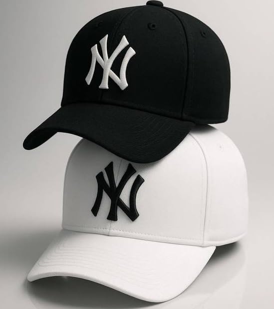 Bynomo A Brand Adjustable Unisex Cap For Men And Women Freesize Baseball Caps Pack Of2 Black