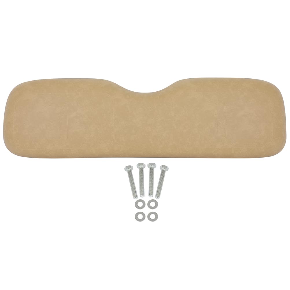 SCITOO Front Seat Backrest Assembly for EZGO TXT 1994-2013 Golf Cart, Factory Style Replacement Cushions, Tan