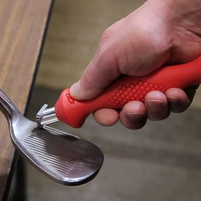 Proactive Sports | Groove Doctor Repair Tool | For Iron And Wedge Golf Club Re-Grooving, Sharpening, And Cleaning | The Ultimate