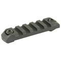 Bravo Company Rail Section Polymer Picatinny Rail Section, Black, Mlok Compatible, 3