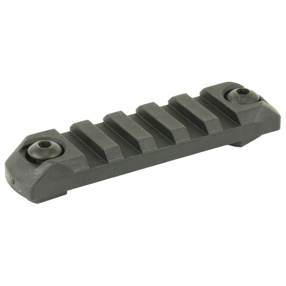 Bravo Company Rail Section Polymer Picatinny Rail Section, Black, Mlok Compatible, 3