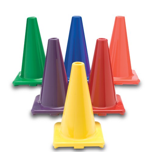 Sport Supply Group Color My Class 12 Inch Game Cones Set Of 6