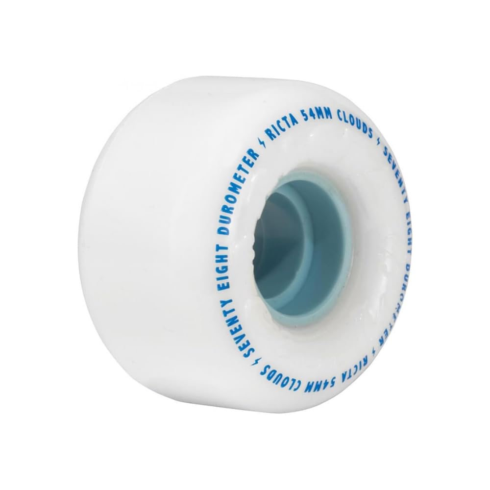Ricta 56Mm Clouds White 78A Skateboard Wheels - White