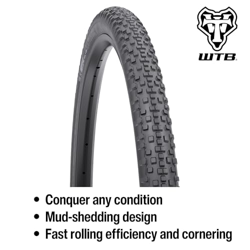Wtb Resolute 42 X 700 Tcs Light/Fast Rolling 120Tpi Dual Dna Sg2 Tire, Black
