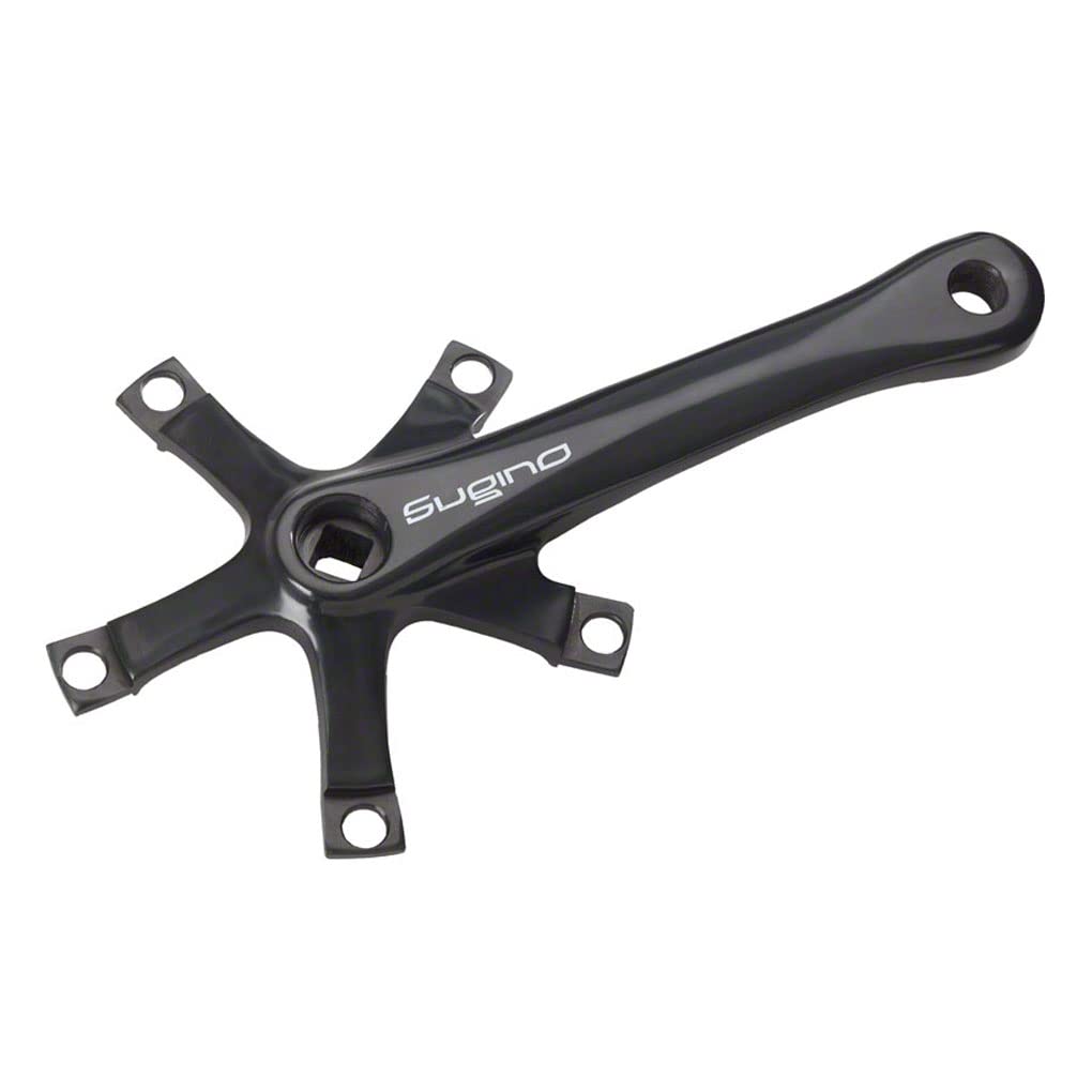 Sugino Single Speed Arm Set 175Mm Black 130Mm