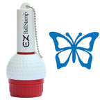 Promarking Ezballstamp Golf Ball Stamp - Blue Butterfly