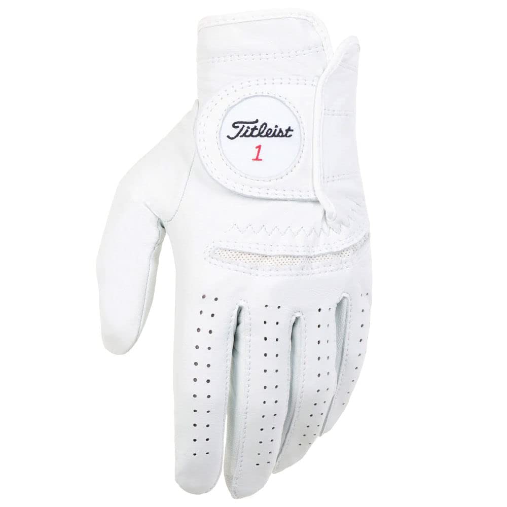 Titleist Perma-Soft Men'S Regular Left Pearl , Medium/Large