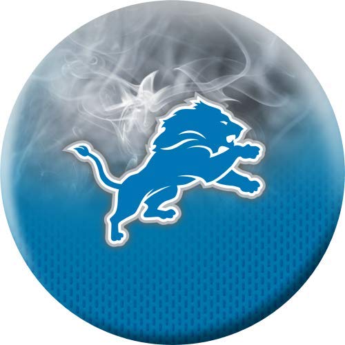 Detroit Lions Nfl On Fire Bowling Ball 15Lbs