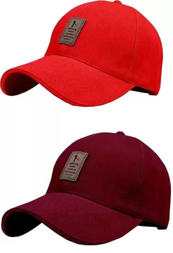Selloria Acrylic [Brand  Combo Pack Of 2 Stylish Sport Virat Inspire + Baseball. Ny Cap For Men And BoyS Cap Pack Of 2 Multico