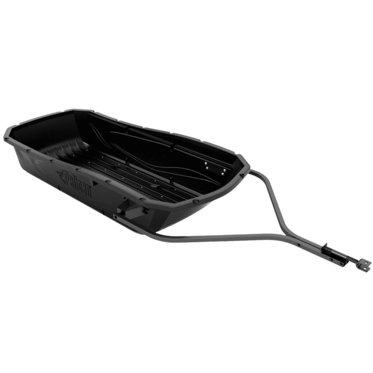 Pelican Trek Sport 82 - Utility Sled Comes with Set of Runners, Tow Hitch and Travel Cover - Carry Up to 500 lb - Black