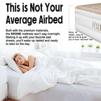 Nxone Air Mattress,Inflatable Single Airbed Luxury Double High Self Inflation Deflation Twin Air Mattress With Electric Built-In