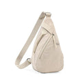 Mivanta Chest Bag For Men, Lightweight Washed Nylon Sling Bag, Crossbody Shoulder Bag With Main Compartment & Hidden Pocket For