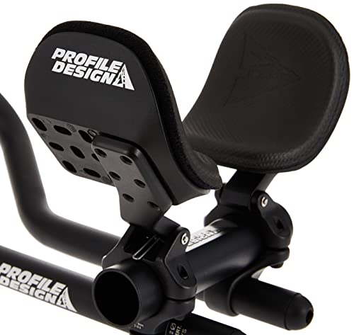 Profile Design Airstryke V2 Aluminum Clip-On Aerobars Ano Matte Black, Adjustable Stack And Reach