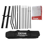 Vevor Freestanding Volleyball Training Net For Indoor Or Outdoor Use, Adjustable Height Portable Net System With Carrying Bag, P