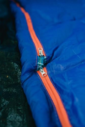 6 Lb - 2 Person Sleeping Bag - 87 In X 66 In, Blue