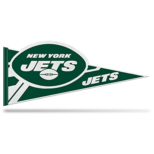 Rico Industries Nfl Football New York Jets Soft Felt Pennant - Ez To Hang - Home D  Cor (Game Room, Man Cave, Bed Room)