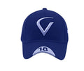 Cap For Men And Women Virat Cotton Blend Cap Use For Sports Cricket All Outdoor Indoor Activities (Blue V)