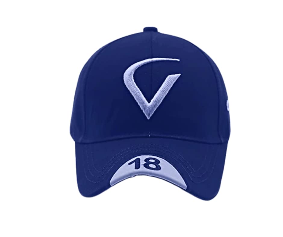Cap For Men And Women Virat Cotton Blend Cap Use For Sports Cricket All Outdoor Indoor Activities (Blue V)