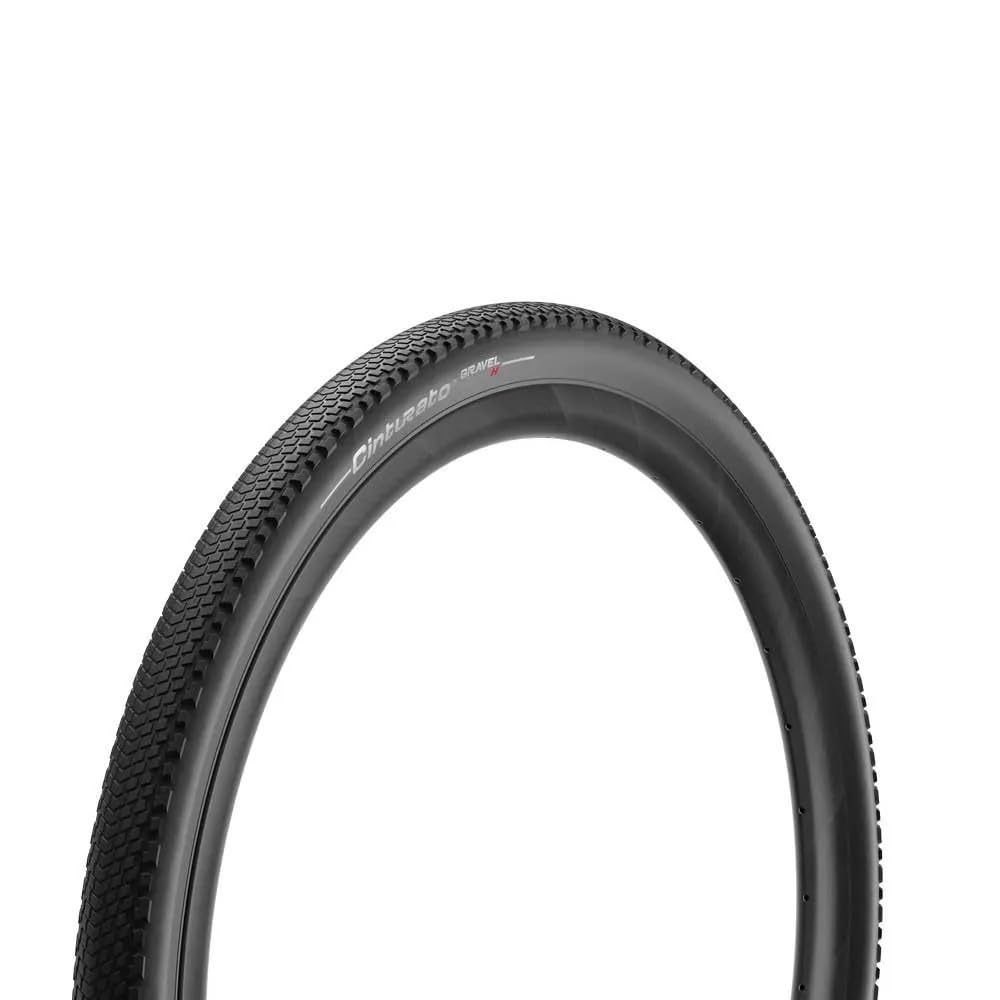 Pirelli Cinturato Gravel H Bike Tire, Hard Gravel Surfaces, Tubeless Ready Clincher TLR, Grip & Adapt, Advanced Puncture/Cut Pro