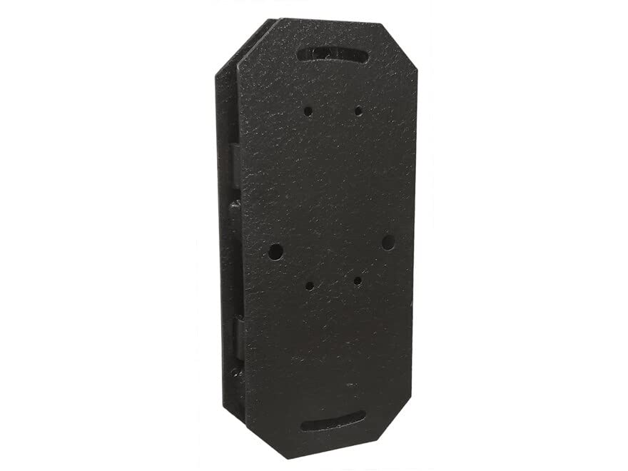 Skull Hooker Large Powder-Coated Steel Flush Mount Designed For Mounting Large Animals Such As Elk And Moose