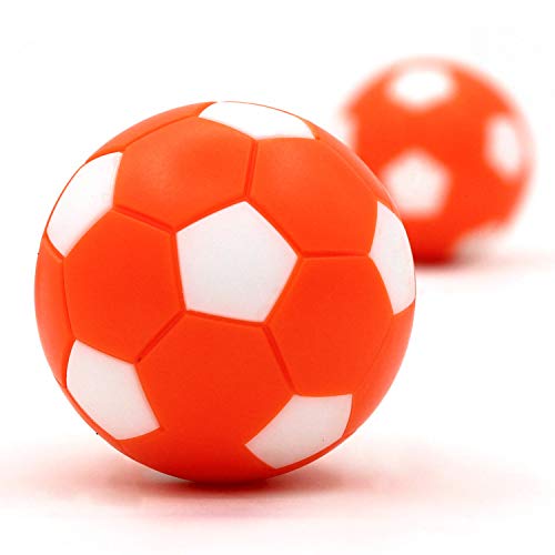 Oumuamua 9Pcs Foosball Table Balls 1.42 Inch Table Soccer Balls For Foosball Tabletop Game Foosball Accessory Replacements Multi