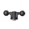 Strg Track Mount with Dual 1 Ball and T-Bolt Attachment Base, Track Mount Base Compatible with Kayak Boat Track Mounting Systems