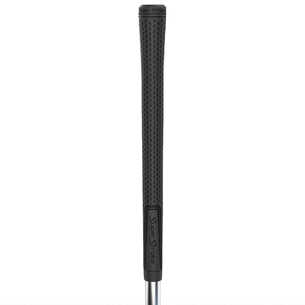 SuperStroke Crossline 2.0 Midsize Golf Club Grips, .60 Round, Choice for Control and Confidence, Gray