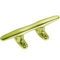Solid Brass Nautical Cleat by Shiplights (for Hooks, Handle, Draw Pulls, etc) (8, Unlacquered Polished Brass)