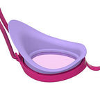 Speedo Unisex-Child Swim Goggles Sunny G Ages 3-8, Pink Yarrow/Vermillion