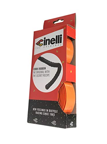 Cinelli Cork Ribbon Bicycle Handlebar Tape In Multiple Colors (Orange)