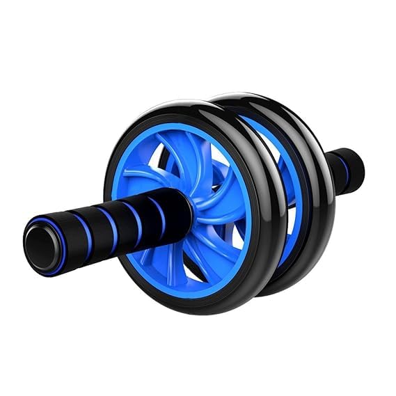 Fitaza Exercise Abs Yoga Roller (Multicolor), Abs Wheel Roller, Ab Roller Wheel Pro with Dual Wheels for Abs Exercise, For Abdom