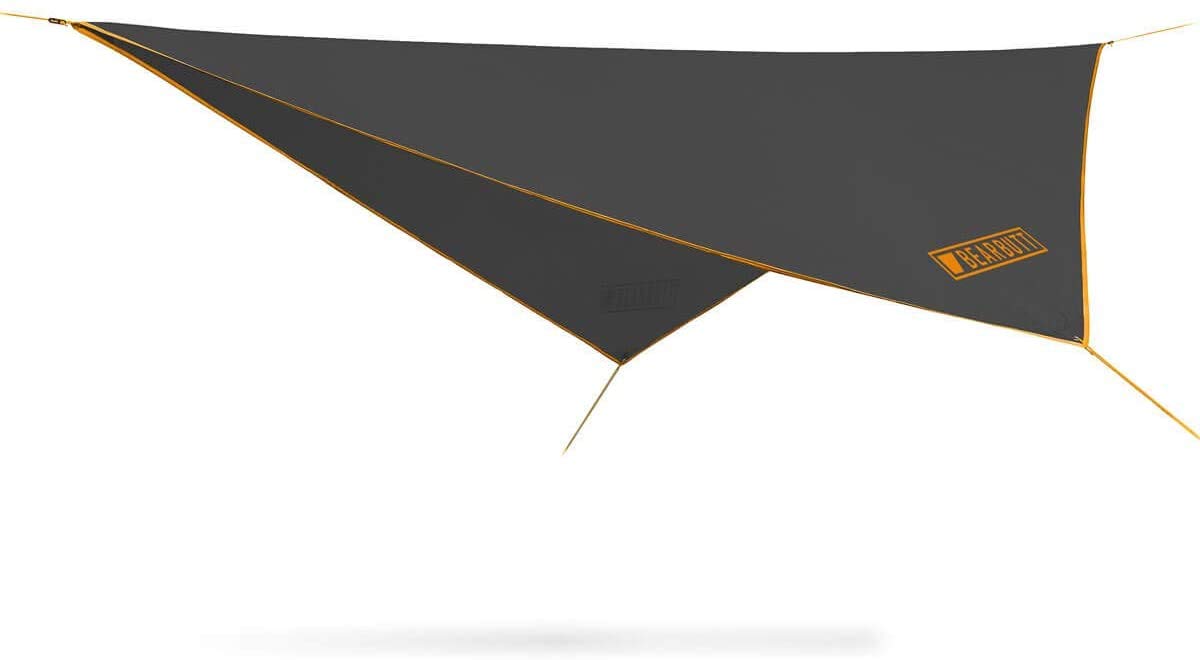 Bear Butt Hammock Rain Fly & Camping Tarp - 11 x 9 ft Hammock Tarp Rain Fly for Hammock Camping - Easy to Set Up Tent Tarp for T