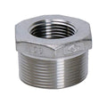 Smith Cooper 1-1/4 In. Mpt X 1 In. Dia. Fpt Stainless Steel Hex Bushing - Case Of: 1; Each Pack Qty: 1;