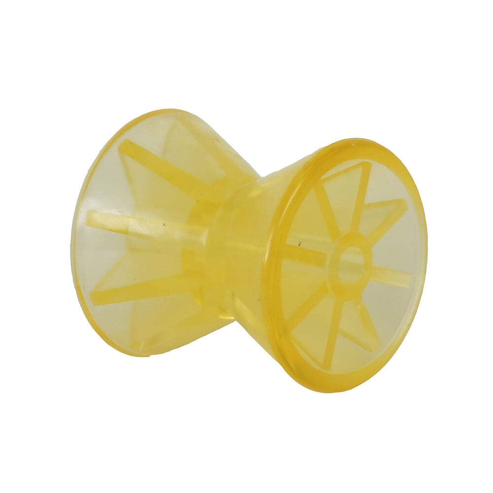 C.E. Smith Bow Roller - Yellow Pvc - 4'' X 1/2'' Id
