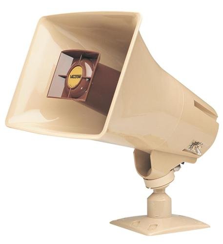 Valcom 5Watt 1Way Paging Horn Beige
