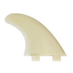 Fcs M3 Natural Glass Flex Tri Set Of Fin Small Small