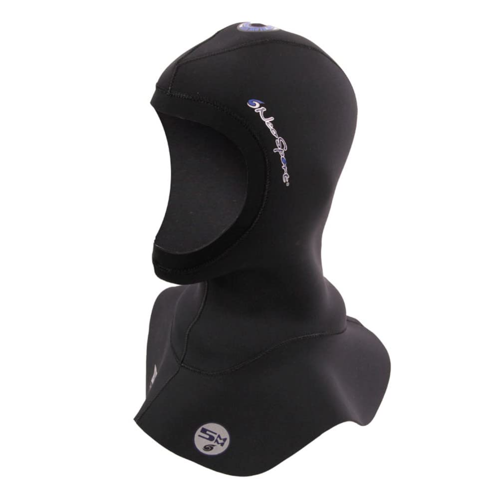 Neosport 5/3 Mm Xspan Bibbed Hood - Black - Large