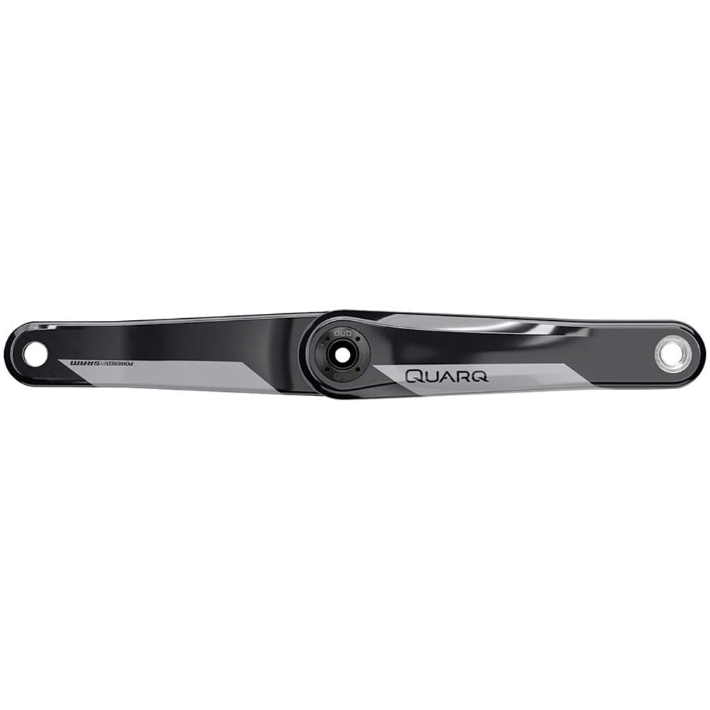 Quarq Dub Crank Arm Assembly - 172.5Mm, 8-Bolt Direct Mount, Dub Spindle Interface, Natural Carbon, D2